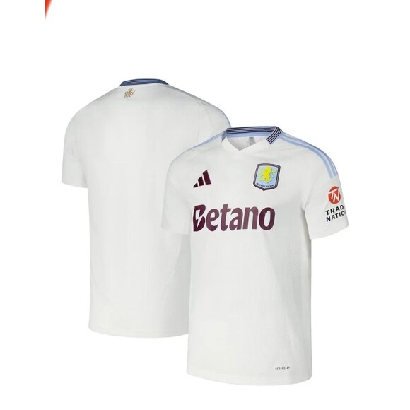 Adidas 24/25 Aston Villa Away Football Soccer Jersey Mens Medium KA6896 210 NEW - Picture 2 of 10